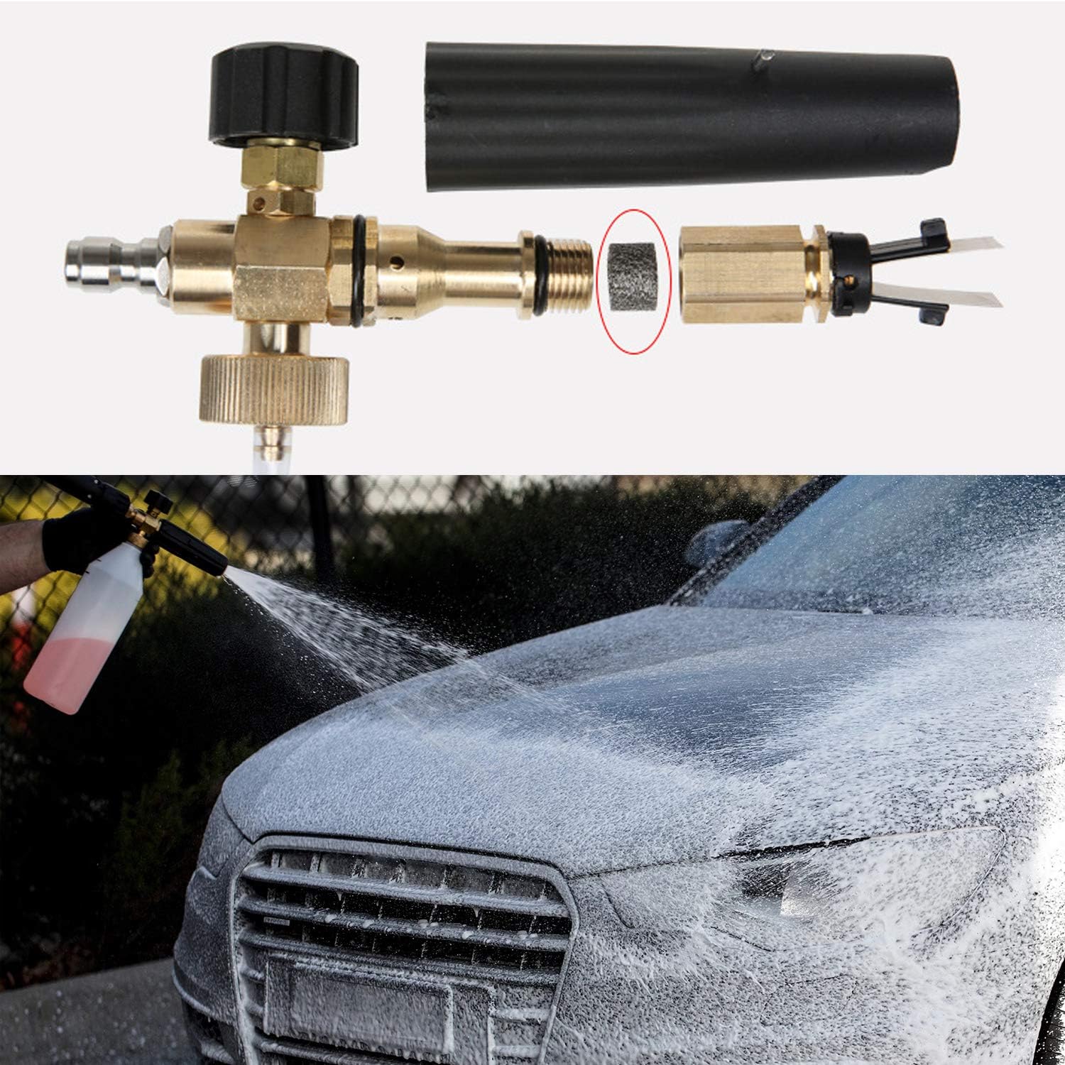 4 пенообразователя высокой пло – обзор и цена Foam Cannon Car Wash